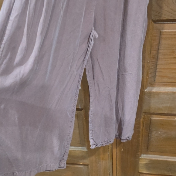 Love Tree Mauve Smocked Button-Front Spaghetti-Strap Jumpsuit - Picture 5 of 7